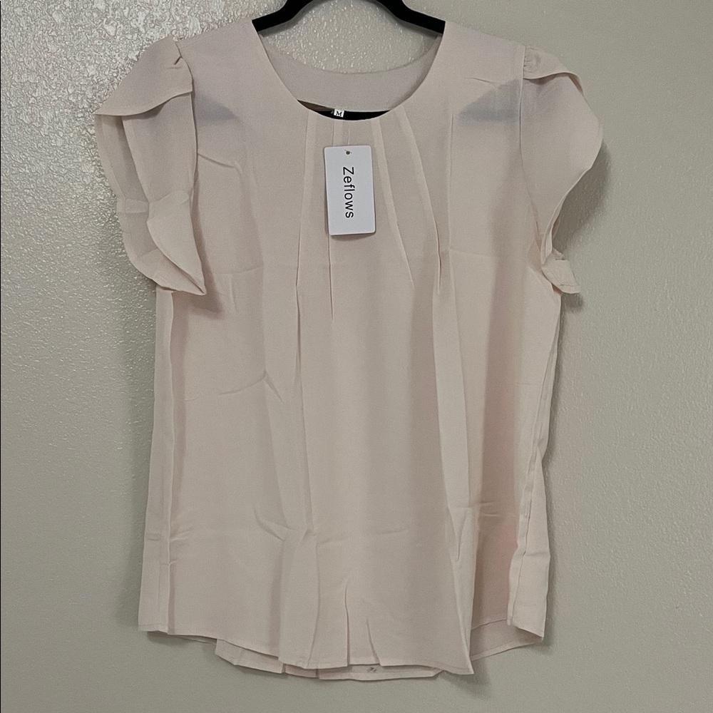 Zeflows Women's Blouse in Cream